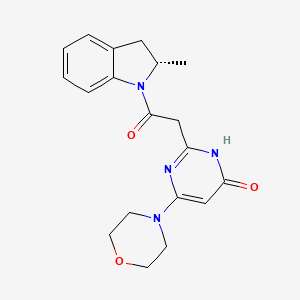 Chemical structure of SAR260301