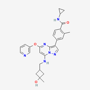 Chemical structure of CFI-402257