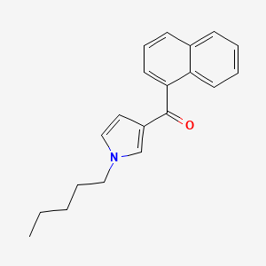 Chemical structure of JWH 030