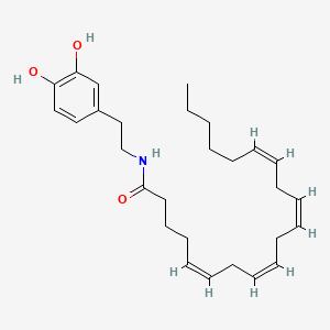 Chemical structure of N-Arachidonoyl Dopamine