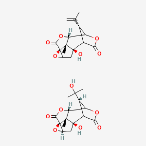 Chemical structure of Picrotoxin