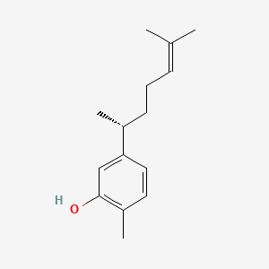 Chemical structure of Xanthorrhizol