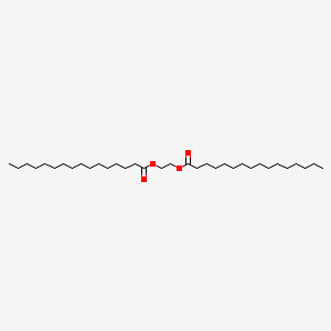 Chemical structure of Ethylene glycol dipalmitate
