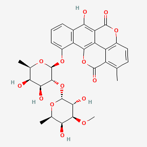 Chemical structure of Chartreusin