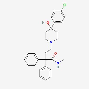 Chemical structure of N-Desmethyl-loperamide