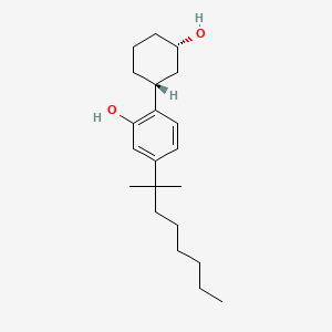 Chemical structure of (±)-CP 47,497 (exempt preparation)