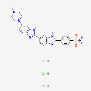 Chemical structure of Nuclear Yellow