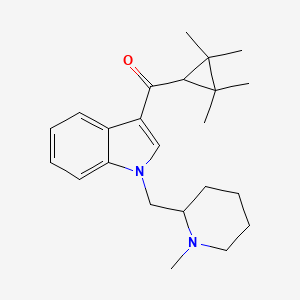 Chemical structure of AB-005