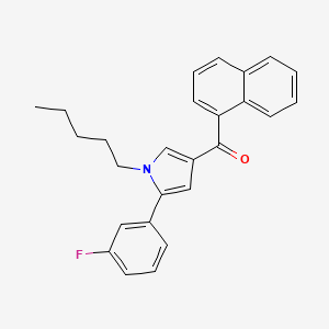 Chemical structure of JWH 368