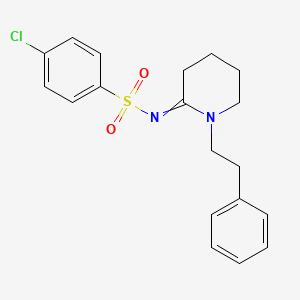 Chemical structure of W-15
