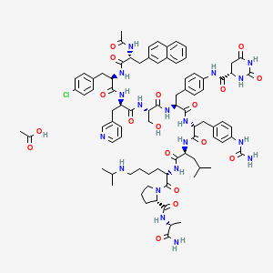 Chemical structure of Degarelix Acetate