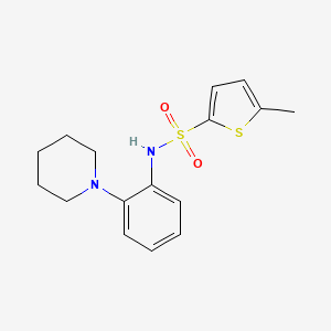 Chemical structure of MK6-83