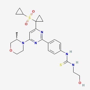 Chemical structure of AZD 3147