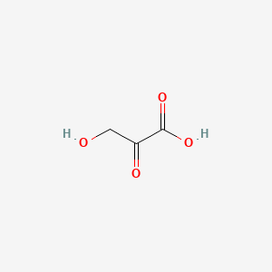 Chemical structure of Hydroxypyruvic acid