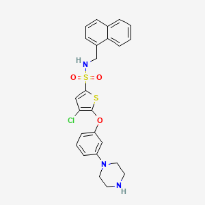 Chemical structure of B355252