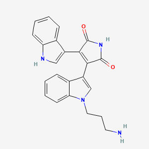 Chemical structure of Bisindolylmaleimide III