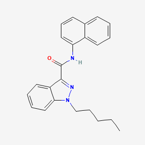 Chemical structure of MN-18
