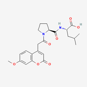 Chemical structure of Mca-PL