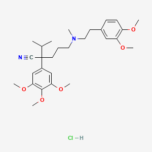 Chemical structure of Gallopamil Hydrochloride