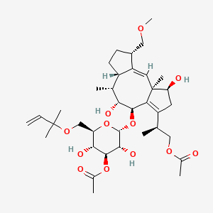 Chemical structure of Fusicoccin