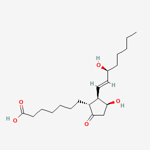 Chemical structure of 11β-Prostaglandin E1