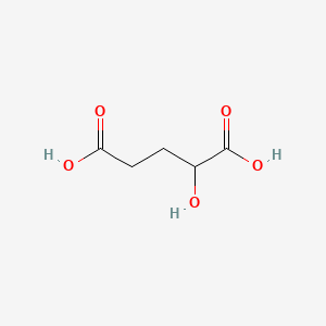 Chemical structure of α-Hydroxyglutaric Acid