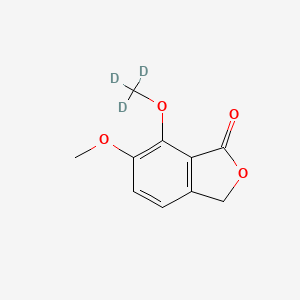 Chemical structure of Meconin-d3