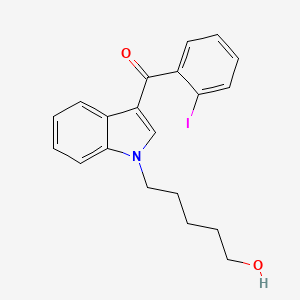 Chemical structure of Defluoro Hydroxy AM-694