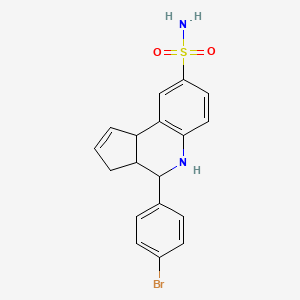 Chemical structure of 4BP-TQS
