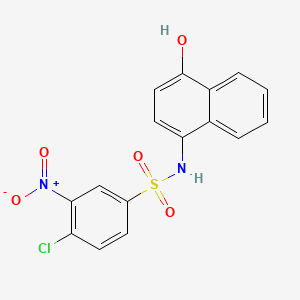 Chemical structure of SW155246