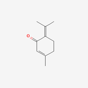 Chemical structure of Piperitenone