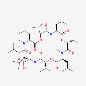 Chemical structure of Bassianolide