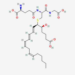 Chemical structure of Leukotriene C4