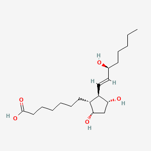 Chemical structure of PGF1alpha