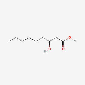 Chemical structure of Methyl 3-hydroxynonanoate