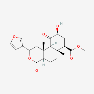 Chemical structure of Salvinorin B