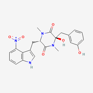 Chemical structure of Thaxtomin A