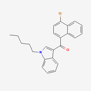 Chemical structure of JWH 387
