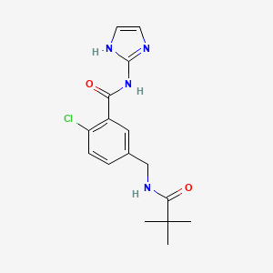 Chemical structure of CAY10700