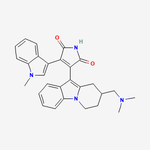 Chemical structure of Ro 31-8830 (hydrochloride)