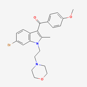 Chemical structure of WIN 54,461