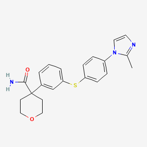 Chemical structure of CJ-13610