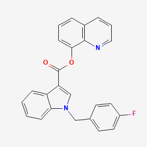 Chemical structure of FUB-PB-22