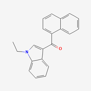 Chemical structure of JWH 071