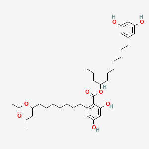 Chemical structure of Integracin A