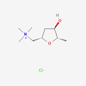 Chemical structure of Muscarine Chloride