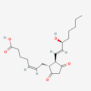 Chemical structure of Prostaglandin K2