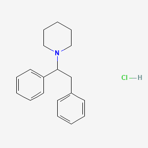 Chemical structure of Diphenidine (hydrochloride)