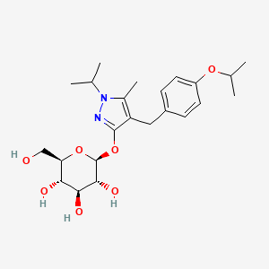 Chemical structure of Remogliflozin