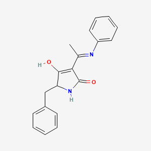 Chemical structure of TN-16